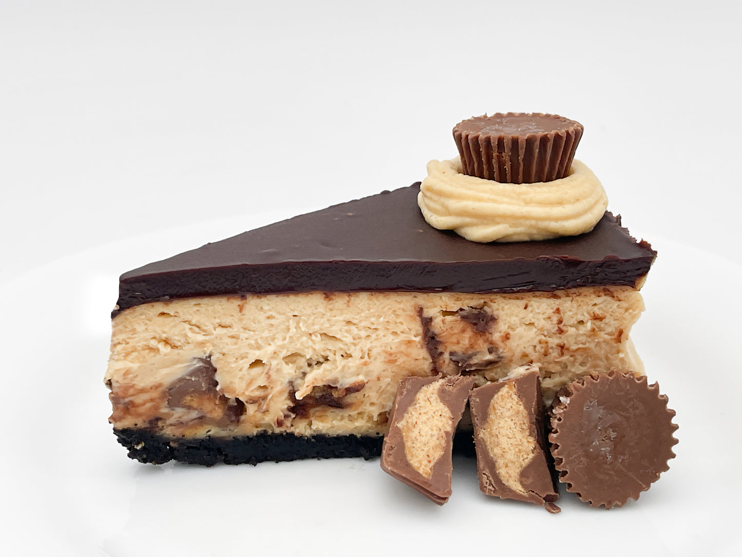 Cheesecake de Reese's Mantequilla de Mani