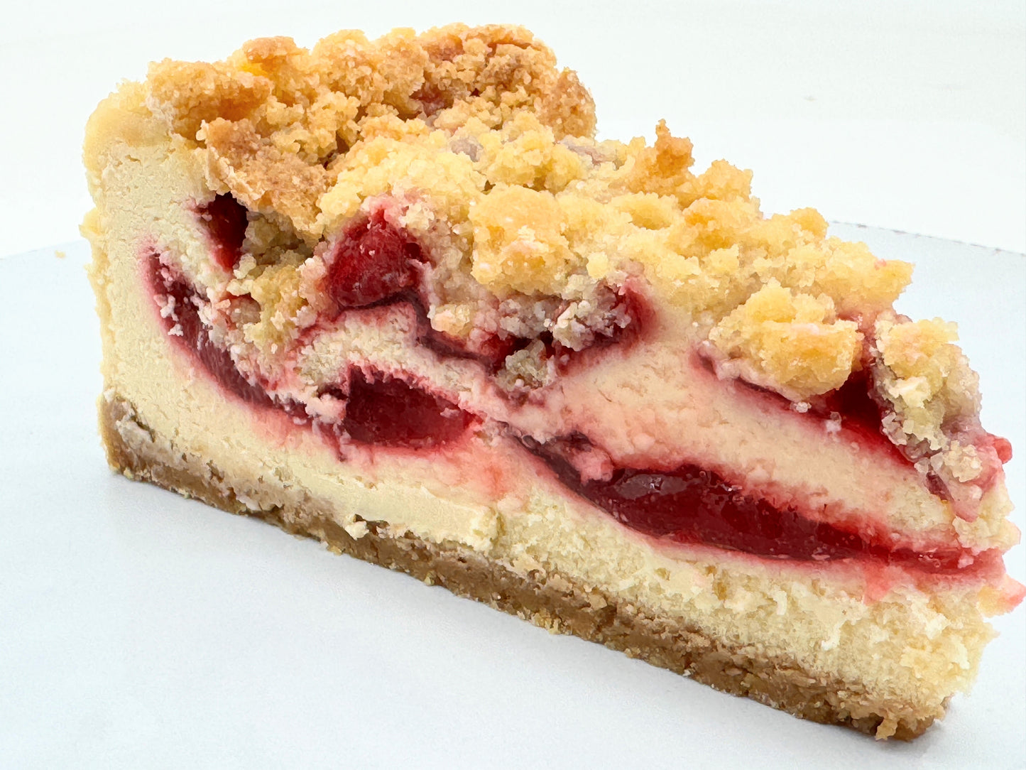 Strawberry Swirl Cheesecake